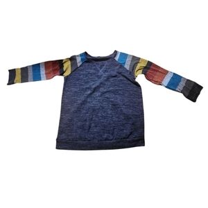 JODIFL Multicolor Striped Sweatshirt XS/S Heathered Print